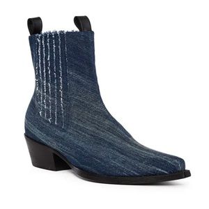 Diesel denim boots